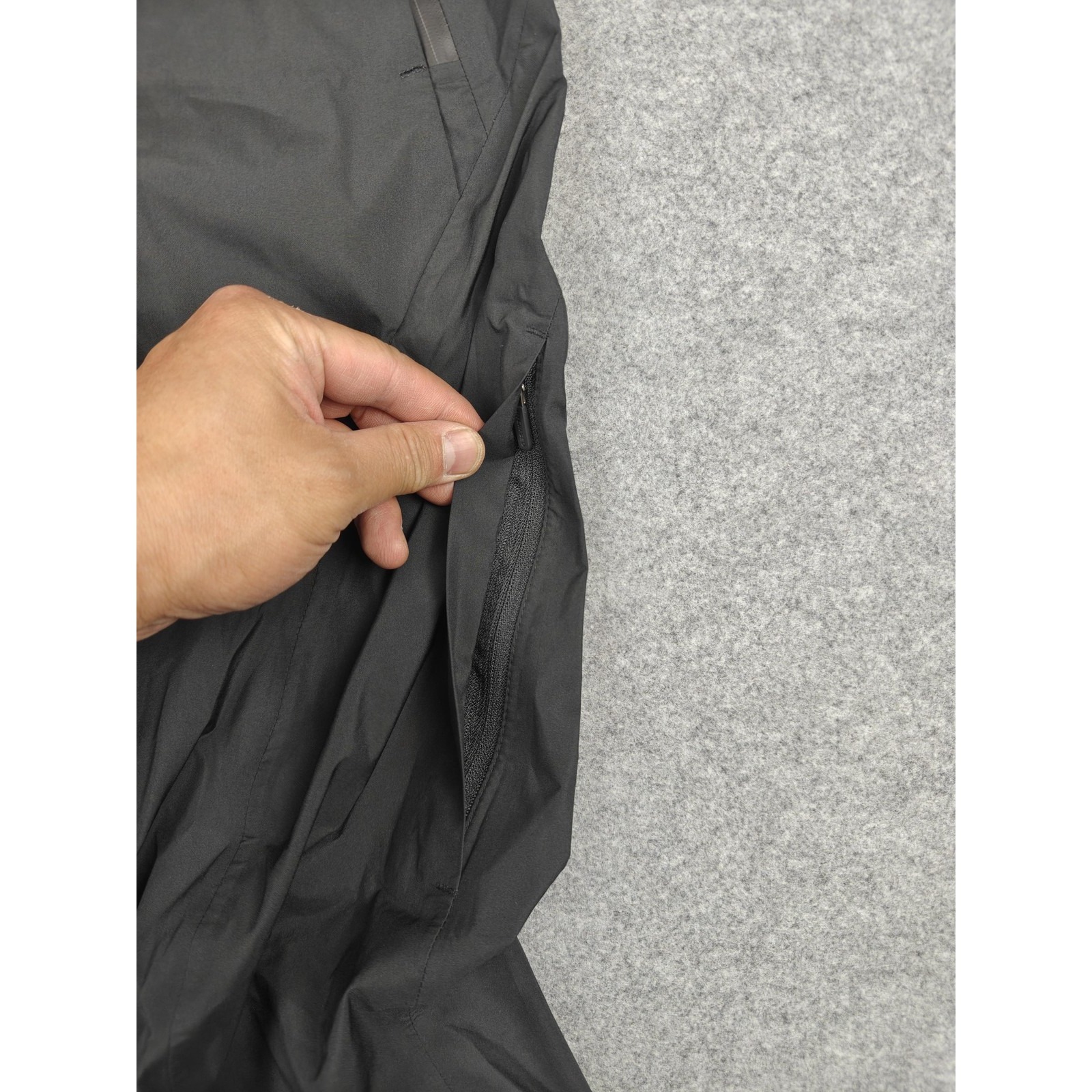 Hyein Seo Pants Womens 1 Black Shell Waterproof Adjustable Ankle Zip Rain Hiking — image 3 of 8
